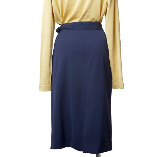 OLD Gucci 80s 紺ペンシルスカート
