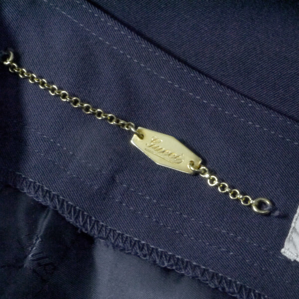 OLD Gucci 80s 紺ペンシルスカート