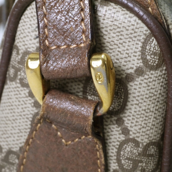 OLD Gucci 半月型ミニシェリーショルダー（茶）