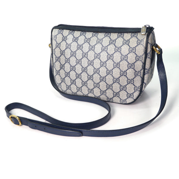 OLD Gucci 　半月型ショルダー（青）