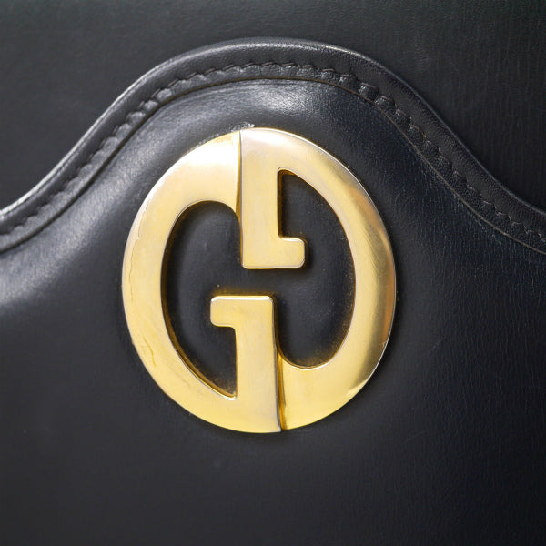 OLD Gucci 1973総革ワンショルダー（黒） – Vintage Shop Rococo