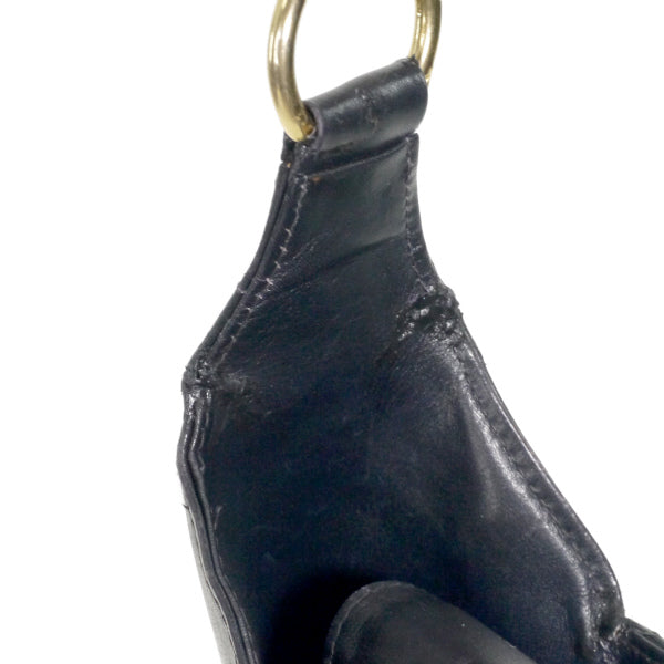 OLD Gucci 　1973総革ワンショルダー（黒）