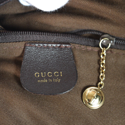 OLD Gucci  ホーボー 2way バンブーバッグ（茶・中）
