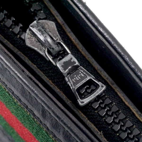 OLD Gucci シェリー総革ワンショルダー（黒）