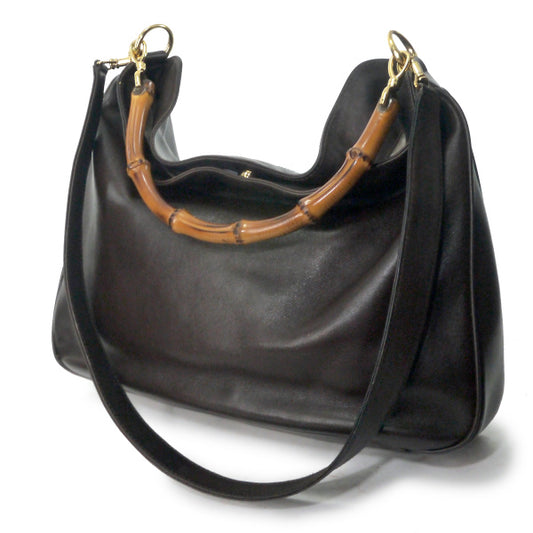 OLD Gucci 　ホーボー　２Ｗａｙバンブーバッグ