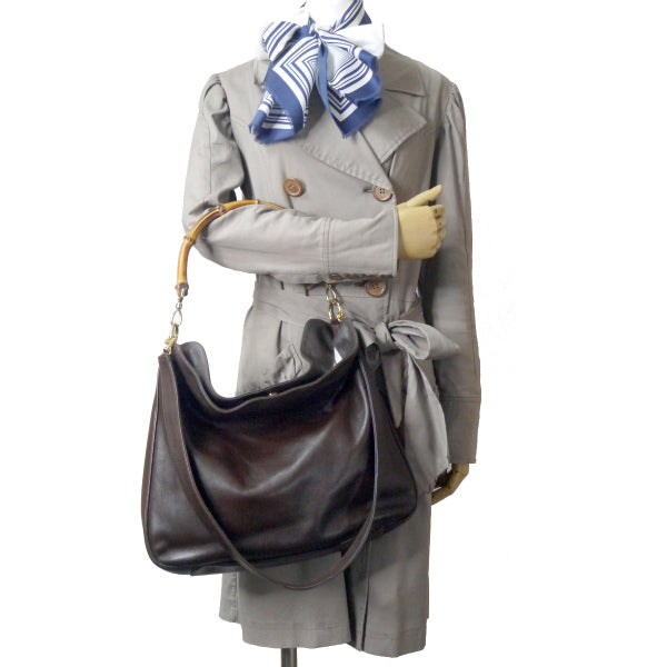 OLD Gucci 　ホーボー　２Ｗａｙバンブーバッグ