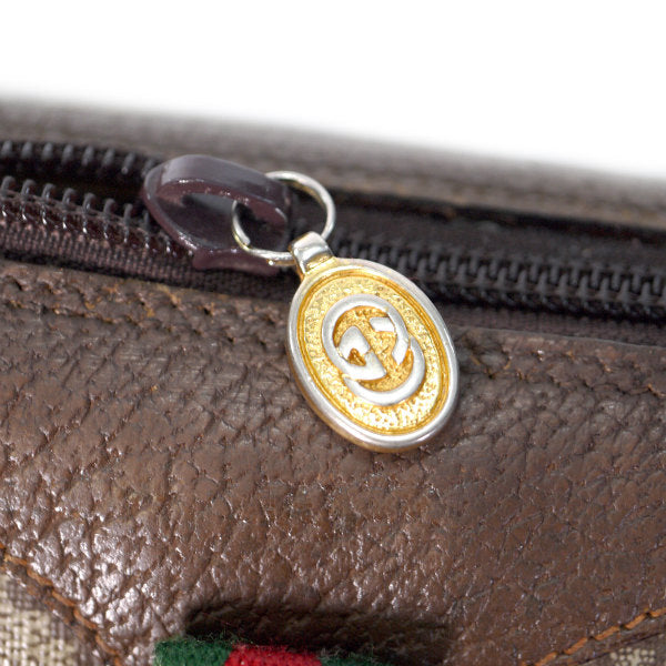 OLD Gucci 筒型ポシェット（茶）