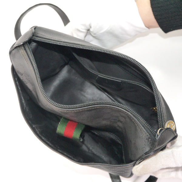 OLD Gucci 半月型ショルダー（黒）