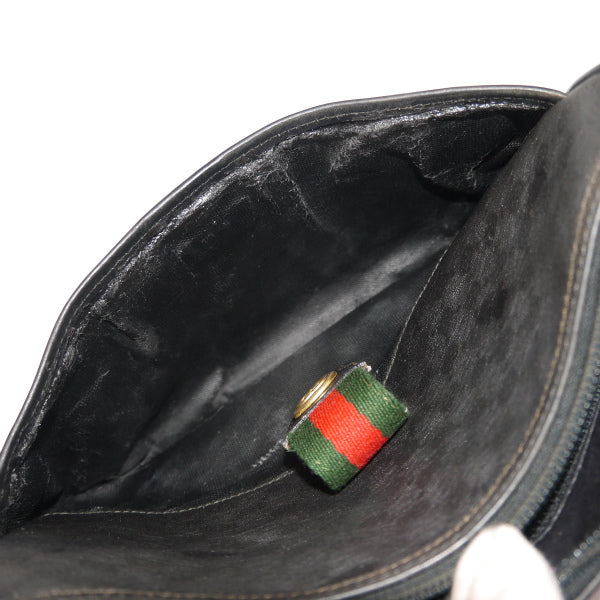 OLD Gucci 半月型ショルダー（黒）