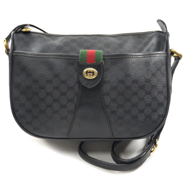 OLD Gucci 半月型ショルダー（黒）