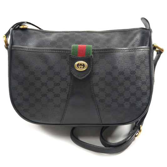 OLD Gucci 半月型ショルダー（黒）
