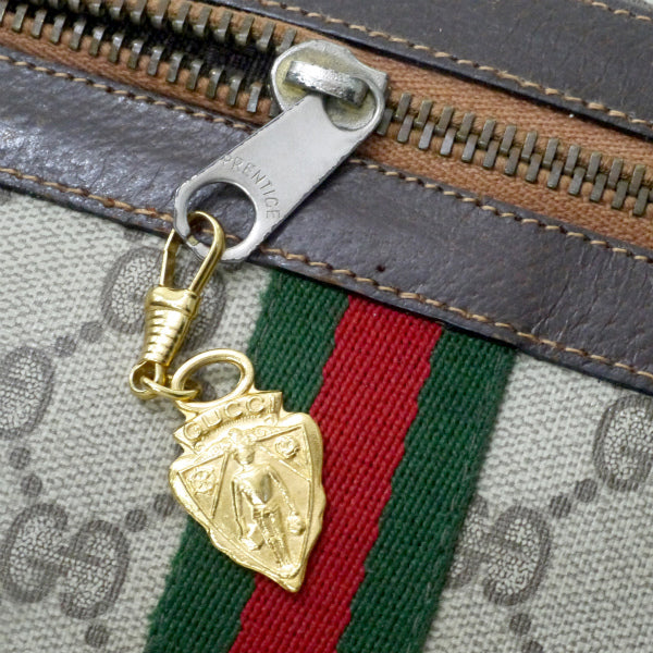 OLD Gucci Parfums 定番ショルダー縦シェリー（茶・小）