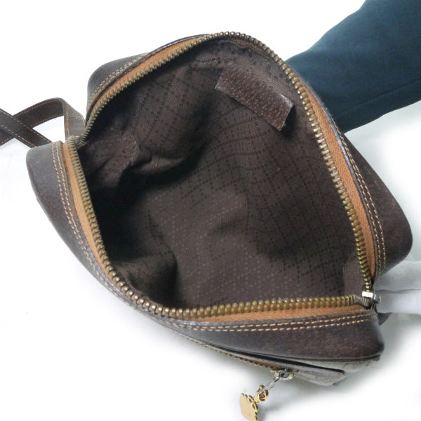 OLD Gucci Parfums 定番ショルダー縦シェリー（茶・小）