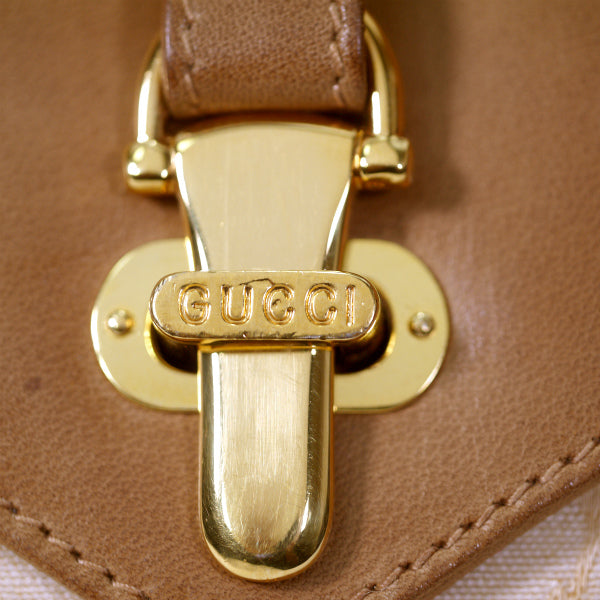 OLD Gucci 激レア！ビット柄ジャガードショルダー（茶）