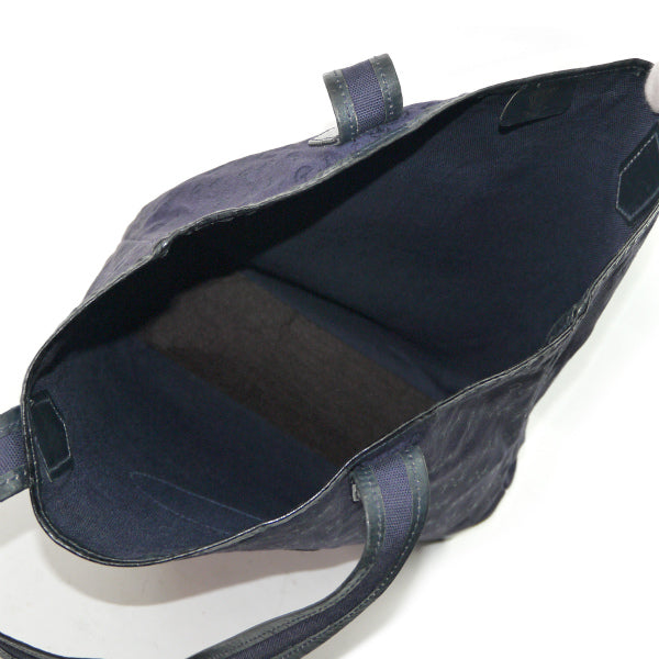 OLD Gucci 激レア！ビット柄ジャガードトートバッグ（紺）