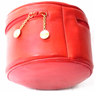 OLD Gucci 丸形バニティーバッグ（赤）