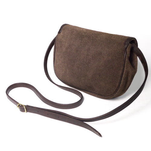 OLD Gucci　ビット　ポシェット（スエード・モカ）