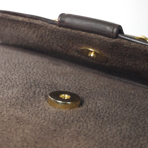 OLD Gucci　ビット　ポシェット（スエード・モカ）