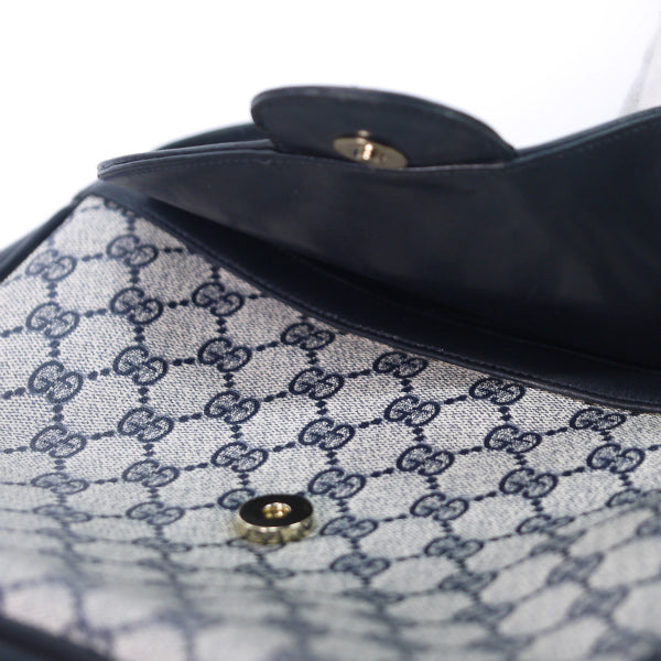 OLD Gucci ホースビット金具ワンショルダー（青）