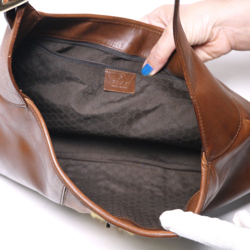 Gucci 　ニュージャッキーワンショルダー（茶）