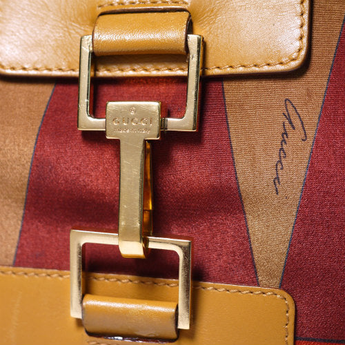 Gucci 　newジャッキースカーフショルダー（キャメル）