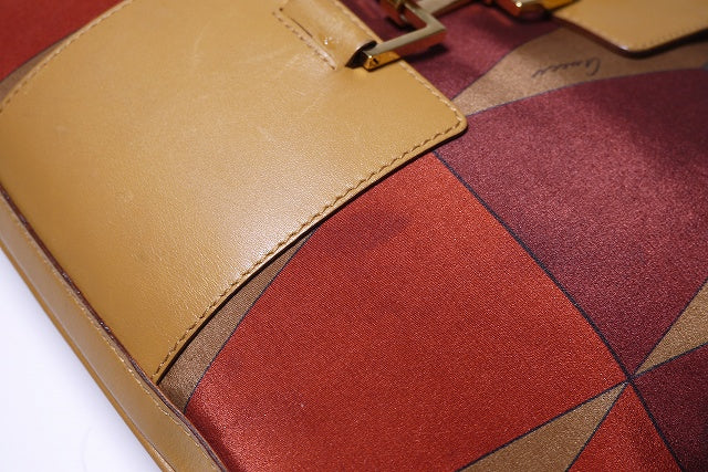 Gucci 　newジャッキースカーフショルダー（キャメル）