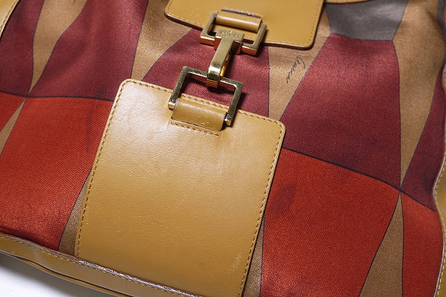 Gucci 　newジャッキースカーフショルダー（キャメル）