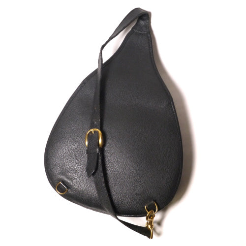 OLD Gucci <訳あり>ホースビット金具デイパック（スエード黒）