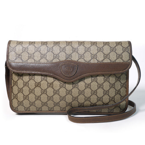 OLD Gucci 　３Wayクラッチショルダー（茶）