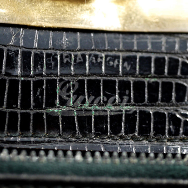 OLD Gucci アルゼンチン製！ショルダー（黒）