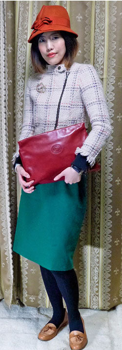 OLD Gucci 赤クラッチバック