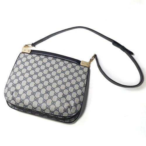 OLD Gucci ２Way　丸フォルムショルダー(黒・GG)