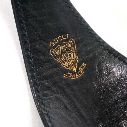 OLD Gucci ジャッキーワンショルダー（総皮・黒）