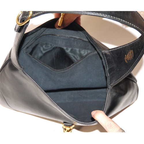 OLD Gucci ジャッキーワンショルダー（総皮・黒）