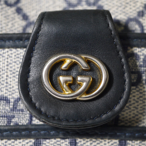 OLD Gucci　ＧＧ金具ワンショルダー（青）