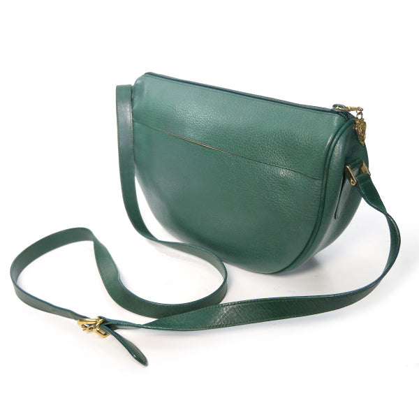 OLD Gucci Wポケット半円ショルダー（緑）