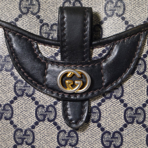 OLD Gucci　UFOショルダー(青)