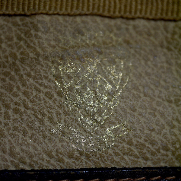 OLD Gucci　GG柄UFOショルダー（茶）