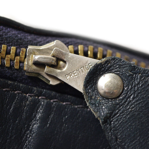 OLD GUCCI　シンプル横長ショルダー（青）