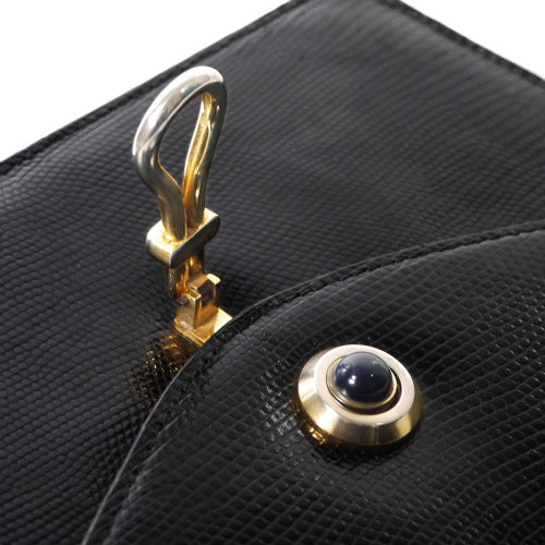 OLD Gucci  60s!ラピスラズリ/リザード お宝バッグ（黒）