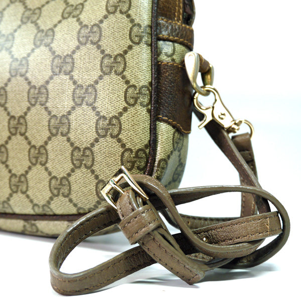 OLD Gucci ＜訳アリ＞2WAYGG金具ショルダー（茶）