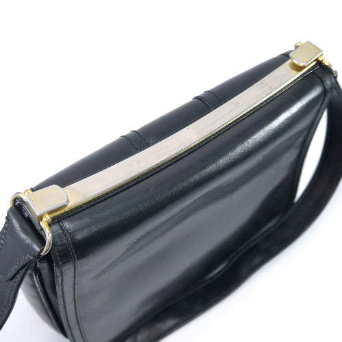 OLD Gucci  ７０s総革ワンショルダー(黒)
