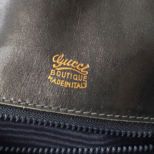 OLD Gucci レア！７０sシェリーショルダー（青）