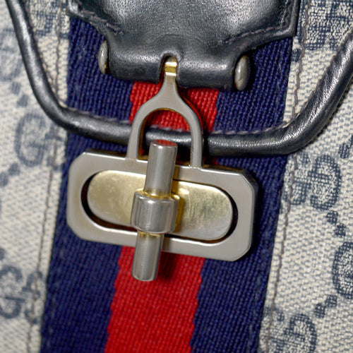OLD Gucci レア！７０sシェリーショルダー（青）