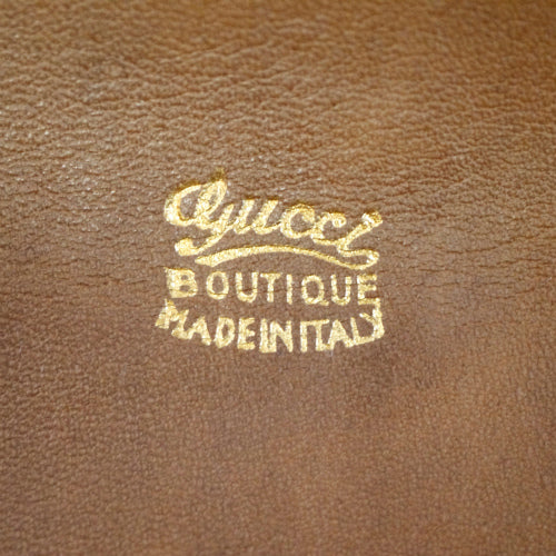 OLD Gucci レア!70sGG金具ブリーフバッグ(茶)