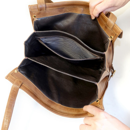 OLD Gucci レア!70sGG金具ブリーフバッグ(茶)