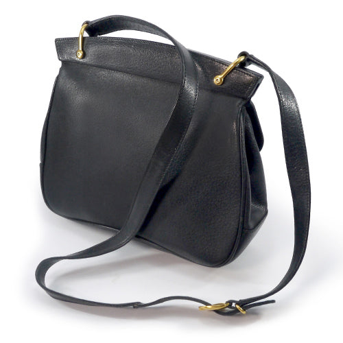 OLD Gucci  ピグスキン斜めがけショルダー（黒）