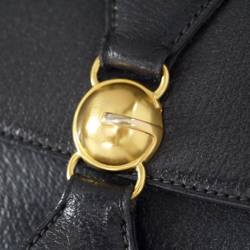 OLD Gucci  ピグスキン斜めがけショルダー（黒）