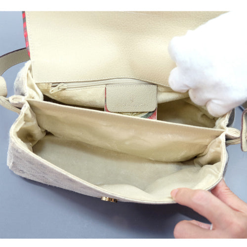 OLD Gucci 希少! Centennial Line ショルダー（白）