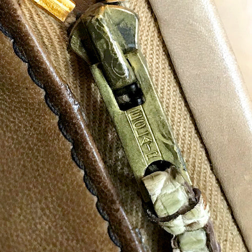 OLD Gucci 60s最古品！リザードハンドバッグ